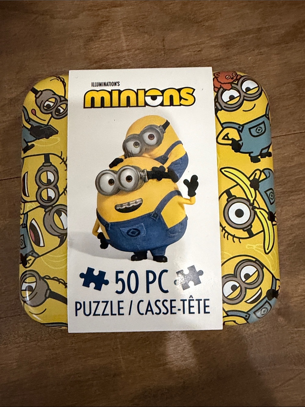 Minions 50-Piece Kids Puzzle - Yellow